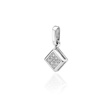 Pandantiv Aur 14K cu Diamante Naturale 0.04 ct - Img 5