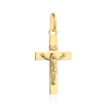 Pandantiv Aur 14k cu Iisus Hristos - Img 3