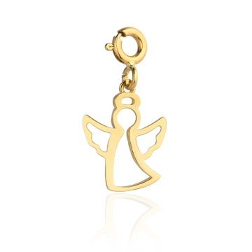 Pandantiv Charm Aniolek Aur 14K Galben