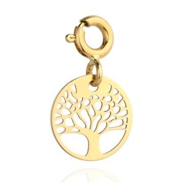 Pandantiv Charm Aur 14K Copacul Vieții - Img 2