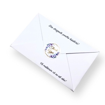 Plic din carton pentru ambalat bijuterii 12x8cm - Img 2