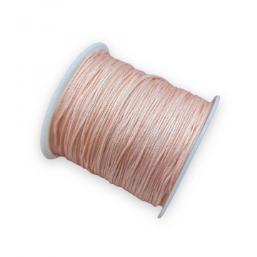 Rola snur 100m x 0.8mm - champagne rose - Img 2