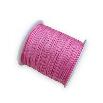 Rola snur 100m x 0.8mm - roz deschis - Img 2