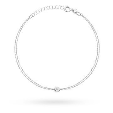 Bratara Aur 14K cu Diamante Naturale 0.02 ct - Img 3