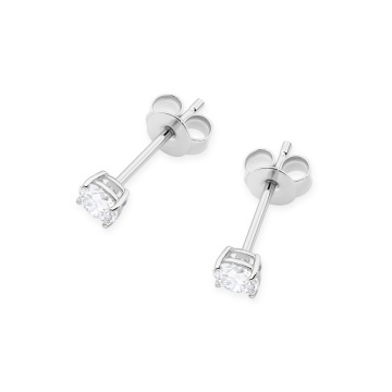 Cercei Aur 14K cu Diamant de Laborator 0.30 ct - Img 8