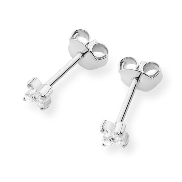 Cercei Aur 14K cu Diamante Naturale 0.12 ct - Img 4