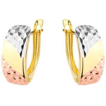 Cercei din Aur 14K cu Model - Img 2