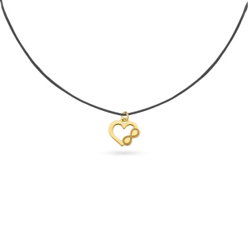 Choker Heart Collection Infinit din AUR 14K