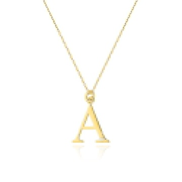 Colier Aur 14K cu Diamant Natural 0.01 ct - Img 3