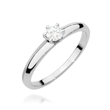 Inel Aur 14K cu Diamant de Laborator 0.25 ct - Img 9