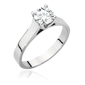 Inel Aur 14K cu Diamant de Laborator 0.70 ct - Img 4