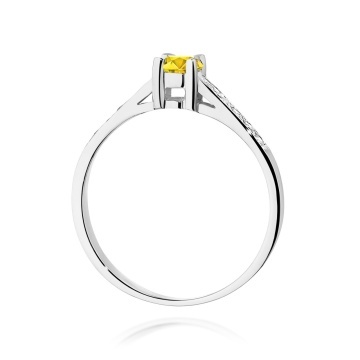Inel Aur 14K cu Diamante de Laborator 0.45 ct - Img 11