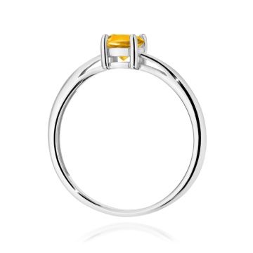 Inel Aur 9K cu Citrin 0.50 ct - Img 7