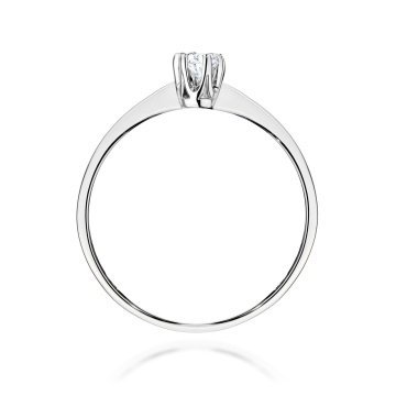 Inel Aur 9K cu Diamant Natural 0.15 ct - Img 7