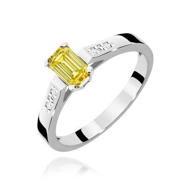 Inel Aur 9K cu Diamante de Laborator 0.54 ct - Img 5