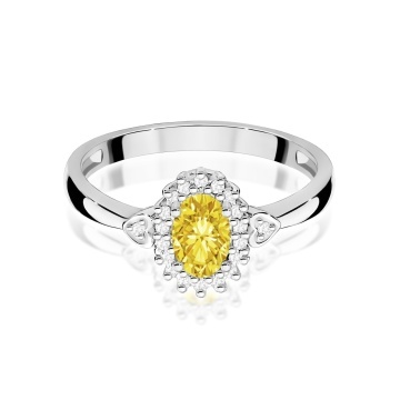 Inel Aur 9K cu Diamante de Laborator 0.70 ct - Img 6