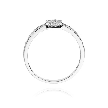 Inel Aur 9K cu Diamante Naturale 0.19 ct - Img 7