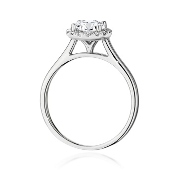 Inel Aur 9K cu Diamante Naturale 1.14 ct - Img 5