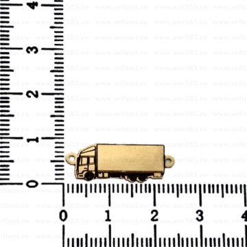 Link din aur 14k - pentru bratara - TIR Medium size