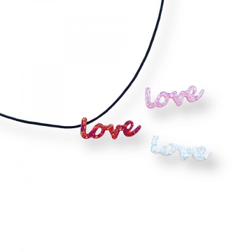 Link LOVE din Opal 2x0.6cm