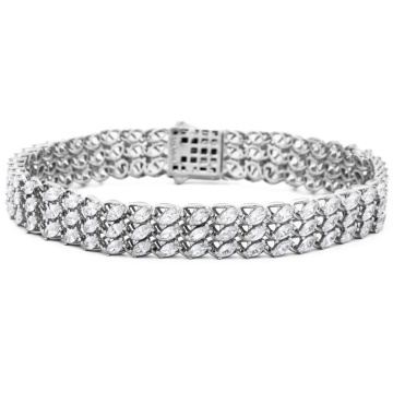 Bratara Crystal Aura din Argint 925 - Img 2
