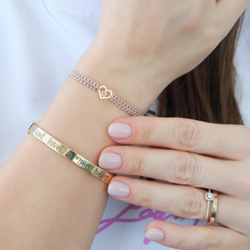 Brățară Inimioară Star Clasic Collection din aur 14K - Img 3
