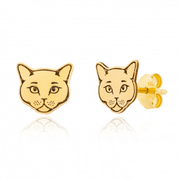 Cercei Miau Miau din AUR 14K