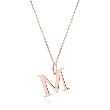 Colier Aur 14K cu Diamant Natural 0.01 ct - Img 2