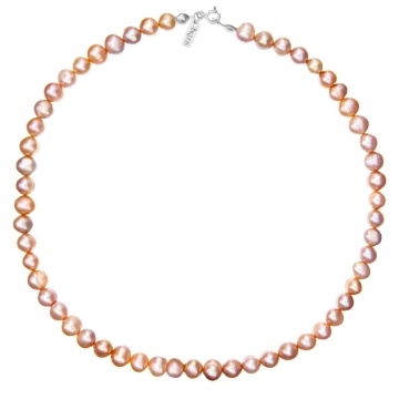 Colier Rose Pearls din Argint 925 cu Perle de Cultura - Img 2
