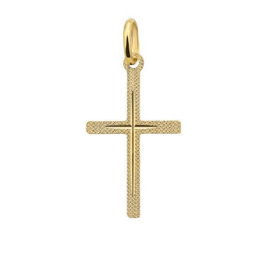 Cruciuliță Mică din Aur 14K - Img 2