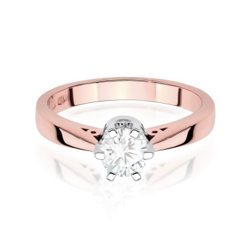 Inel Aur 14K cu Diamant de Laborator 1.00 ct - Img 6