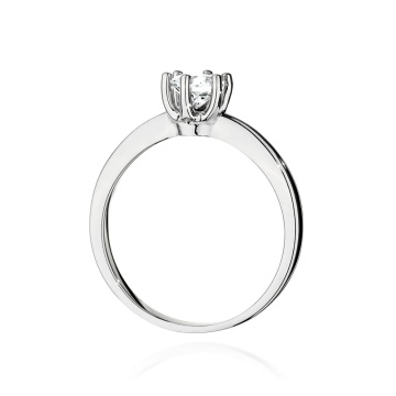 Inel Aur 14K cu Diamante de Laborator 0.50 ct - Img 9