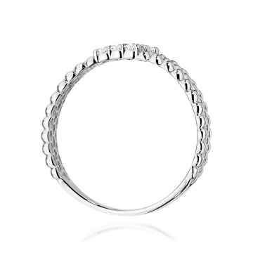 Inel Aur 14K cu Diamante Naturale 0.13 ct - Img 9