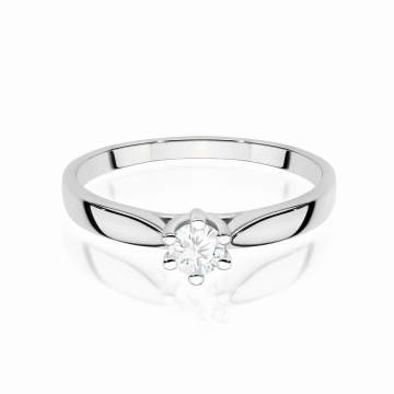 Inel Aur 9K cu Diamant de Laborator 0.30 ct - Img 8