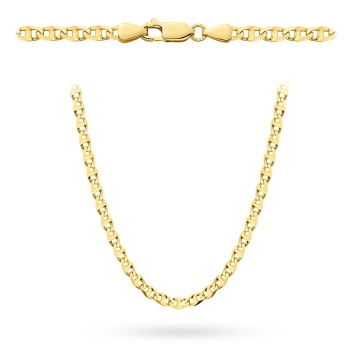 Lant Aur 14k, 55 cm - Img 3