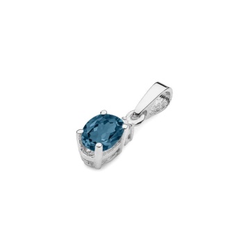 Pandantiv Aur 14K cu Diamante Naturale 0.03 ct - Img 6