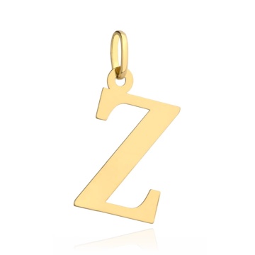 Pandantiv Aur 14K cu Litera Z, 24x12 mm - Img 3