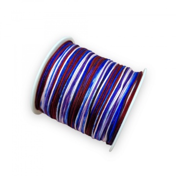 Rola snur 100m x 0.8mm - multicolor extaz - Img 2