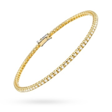 Bratara Aur 14K cu Diamante Naturale 1.15 ct - Img 2