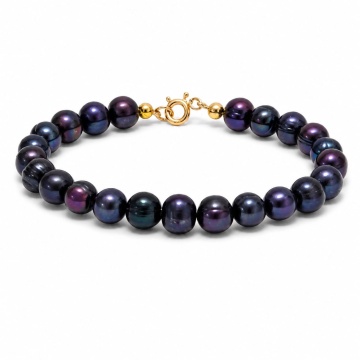 Brățară Tahitian Pearls din AUR 14K cu Perle de Cultură
