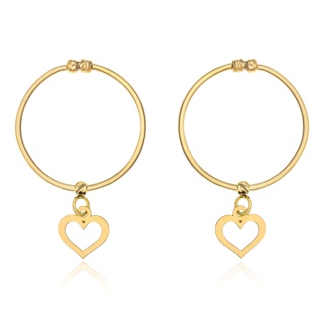 Cercei Circle of Love din AUR 14K