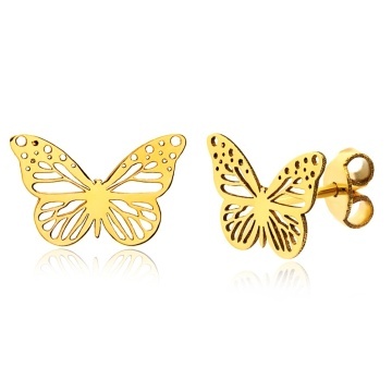 Cercei Fluturas Exotique din AUR 14K
