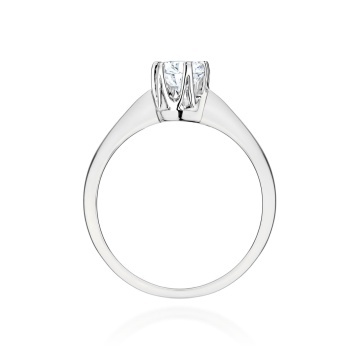 Inel Aur 14K cu Diamant de Laborator 0.30 ct - Img 7