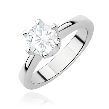 Inel Aur 14K cu Diamant de Laborator 1.00 ct - Img 9