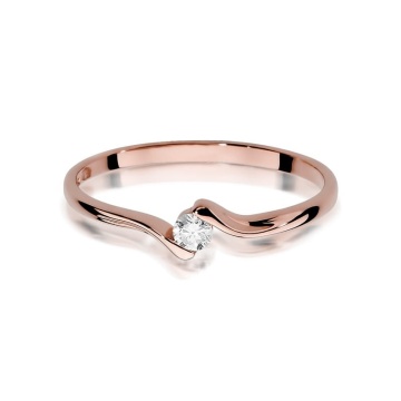 Inel Aur 14K cu Diamante Naturale 0.04 ct - Img 9