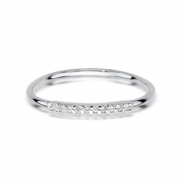 Inel Aur 14K cu Diamante Naturale 0.05 ct - Img 5