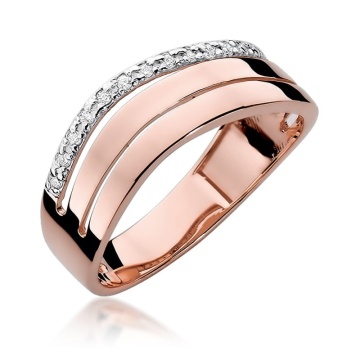 Inel Aur 14K cu Diamante Naturale 0.09 ct - Img 8