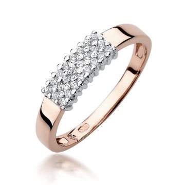 Inel Aur 14K cu Diamante Naturale 0.21 ct - Img 10