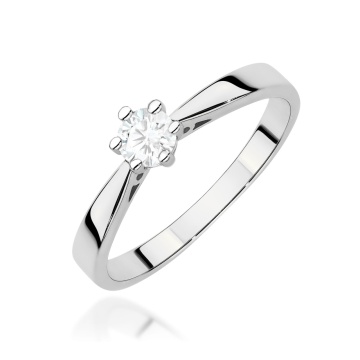Inel Aur 9K cu Diamant de Laborator 0.30 ct - Img 6