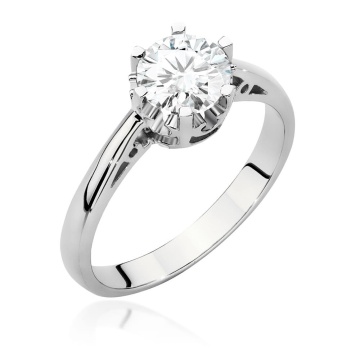 Inel Aur 9K cu Diamant de Laborator 1.00 ct - Img 4